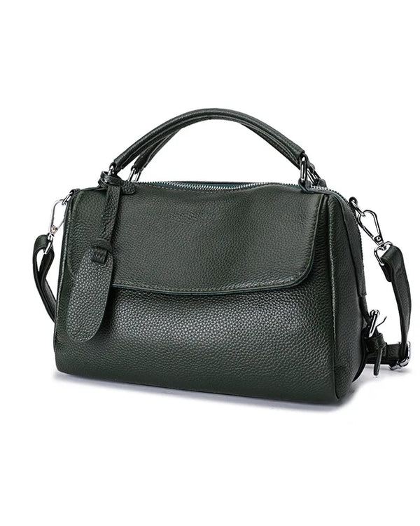 Genuine Leather Cow Skin Women Solid Handbag Fashion Crossbody Bags High Quality