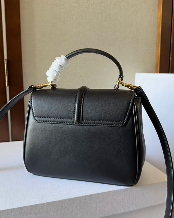 Vintage Fashion Leather Handbags Classic Luxury Brand Design Single Shoulder Bag Women's Day Commute Leisure Cross Body Bags